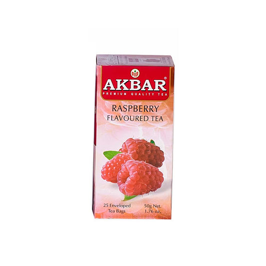 TE AKBAR RASPBERRY 20 UNIDADES X 2G